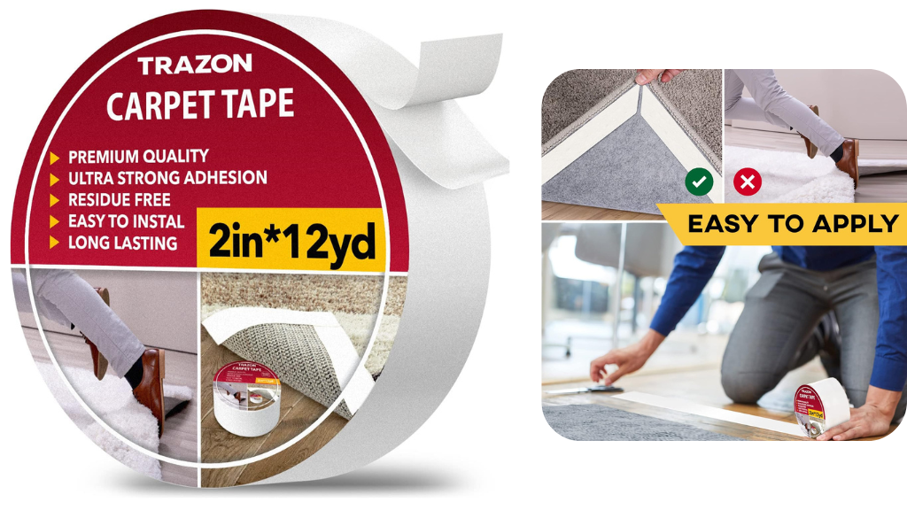 Trazon Double Sided Carpet Tape