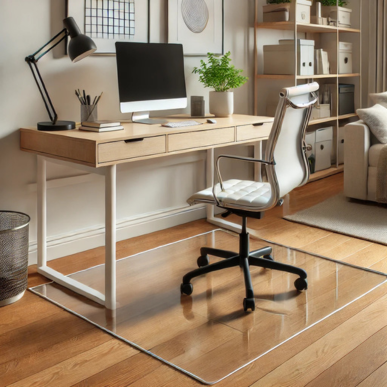 Glass chair mat